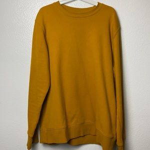 Mustard Yellow crewneck